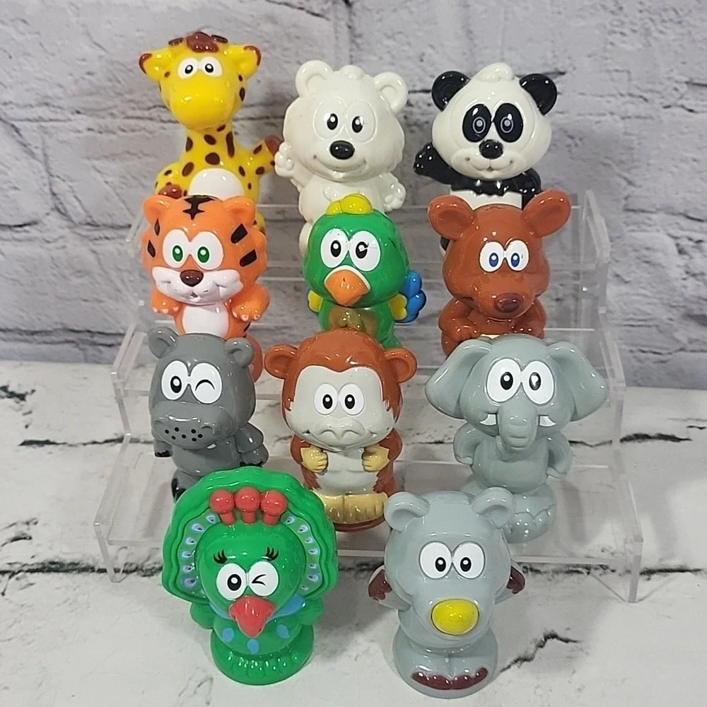Vtech Smartville Alphabet Train Station Replacement Animal Lot of 11